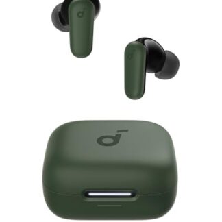 soundcore P30i by Anker Noise Cancelling Earbuds, Strong and Smart Noise Cancelling, Powerful Bass, 45H Playtime, 2-in-1 Case and Phone Stand, IP54, Wireless Earbuds, Bluetooth 5.4 (Green)