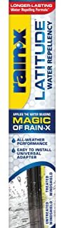 Rain-X 5079273-2 Latitude 2-In-1 Water Repellent Wiper Blades, 15 Inch (Pack Of 1), Automotive Replacement Windshield Wipers With Patented Repellency Formula.