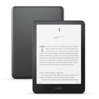 Amazon Kindle Paperwhite Signature Edition 32GB (newest model) – Our fastest Kindle with auto-adjusting front light, wireless charging, and weeks of battery life – Metallic Black