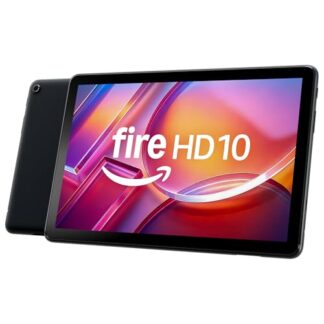 Amazon Fire HD 10 tablet (newest model), built for relaxation, 10.1" vibrant Full HD screen, octa-core processor, 3 GB RAM, 32 GB, Black