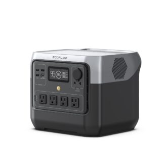 EF ECOFLOW Portable Power Station RIVER 2 Pro, 768Wh LiFePO4 Battery, 70 Min Fast Charging, 4X800W AC Outlets, Solar Generator for Outdoor Camping/RVs/Home Use